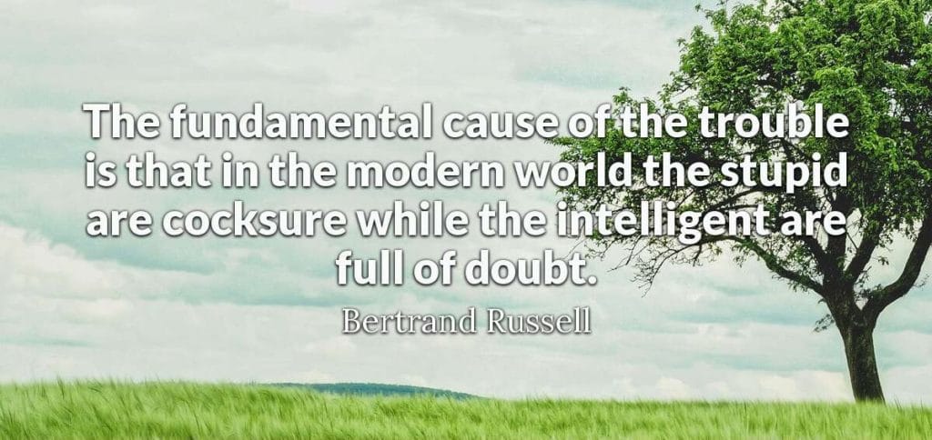 Russell Brand Quote - Stupid People VS. Intelligent People in the Modern World